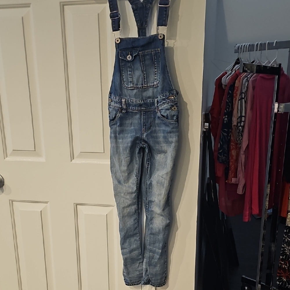 Levi's Kids Blue Denim Overalls